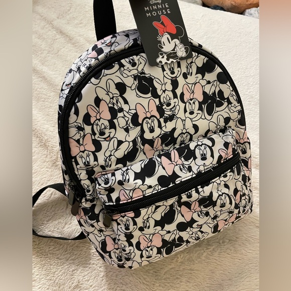 Disney Handbags - NWT Minnie Mouse Patterned Disney Backback